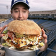 Illustration for article titled Giant Burger Of Doom Now Comes With A Side Of Controversy